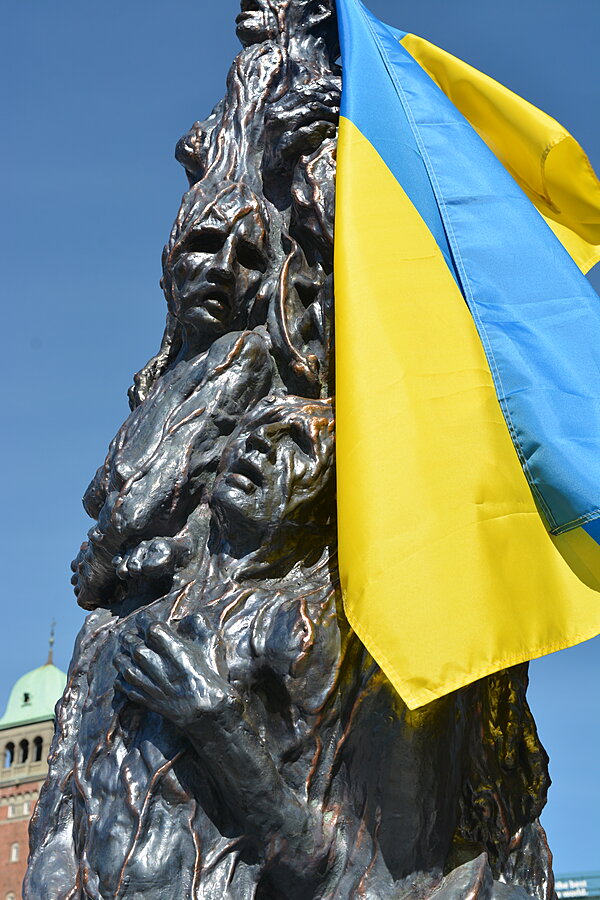 Skamstøtte for krien i Ukraine