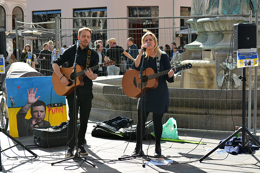 Sang for Ukraine