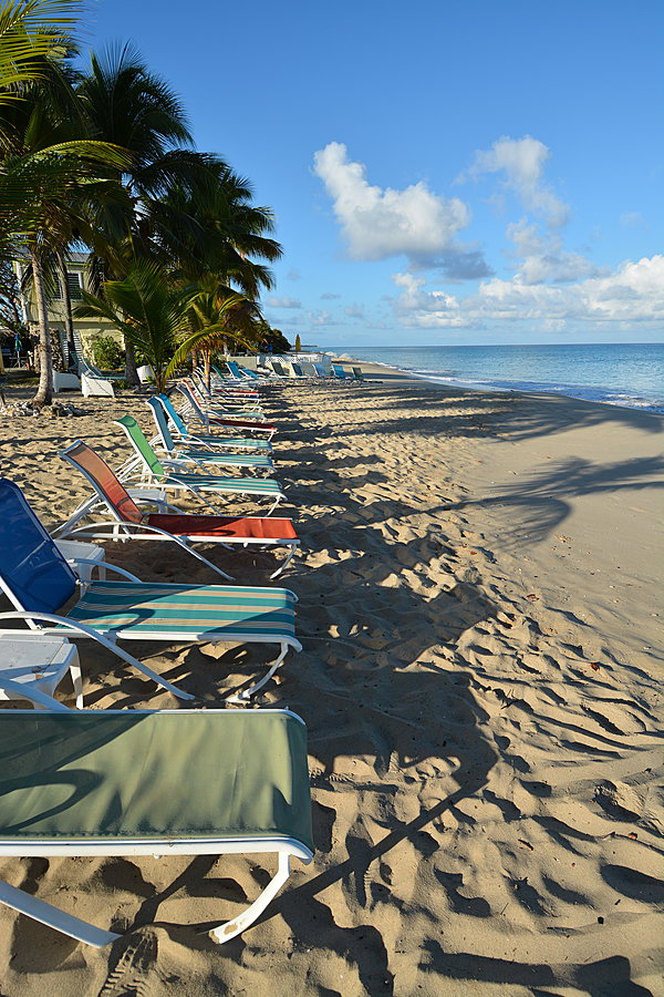 Morgen på stranden