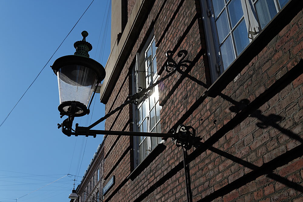 Gammel gadelygte