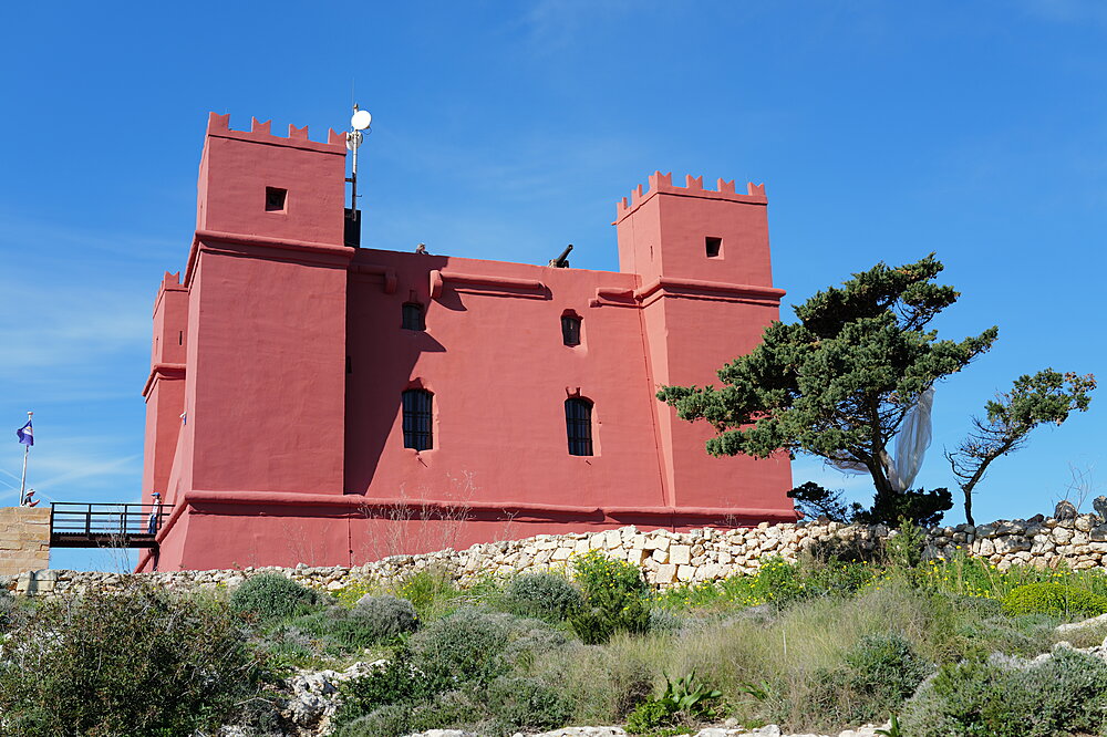 Red tower