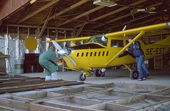 Cessna 206 - Skånes Falskärmklub Rinkaby