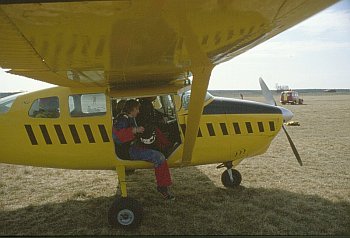 Cessna 206 - Skånes Falskärmklub Rinkaby